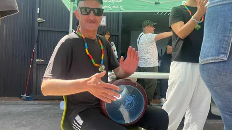 Actividad de Plena Inclusión con usuarios del CETI por el Día de África.8