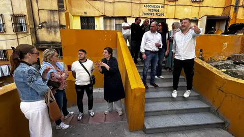 El PSOE en Pr&iacute;ncipe Felipe.