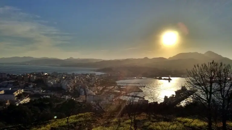 vista ceuta paisaje