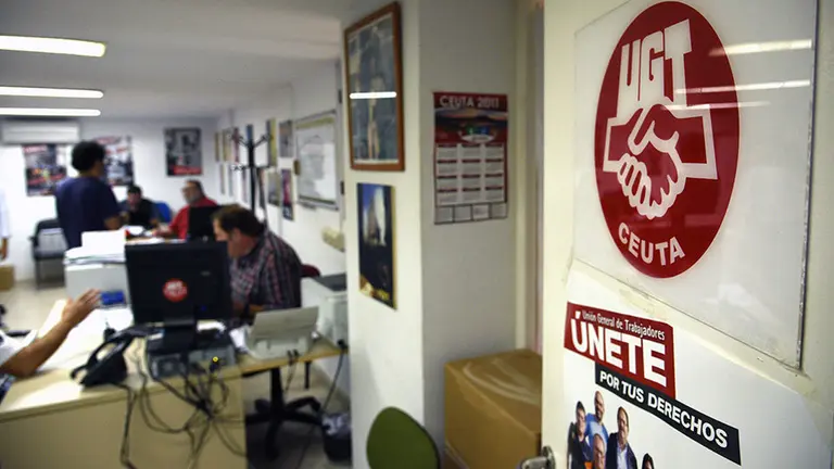 Sede de UGT en el Ayuntamiento