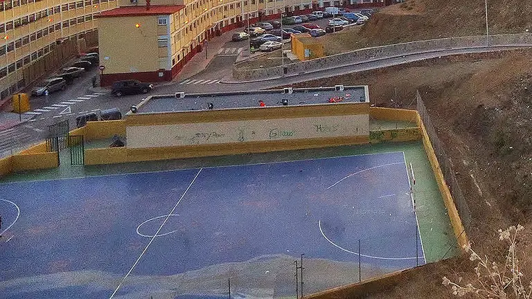 Polideportivo de la barriada de Juan XXIII