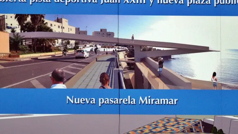 infograf&iacute;a cartel pasarela miramar