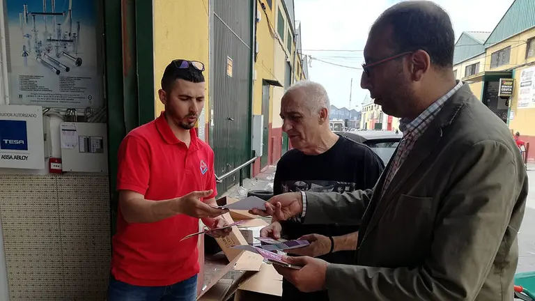 Caballas anima alos empresarios de los pol&iacute;gonos a sumarse a la manifestaci&oacute;n del 22M