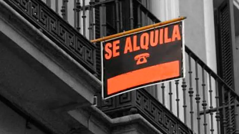 Vivienda en alquiler.
