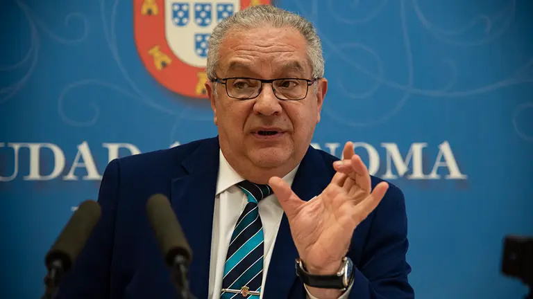 Jacob Hachuel, portavoz del Gobierno, durante su comparecencia de este viernes 11 de enero de 2019.