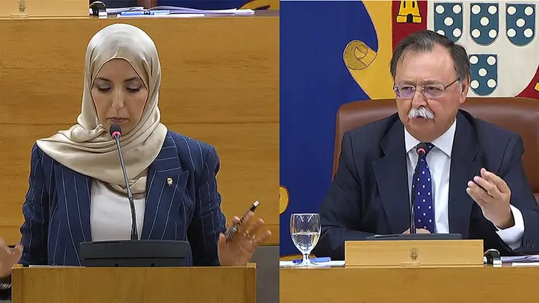 Fatima Hamed, MDyC y Juan Vivas, PP