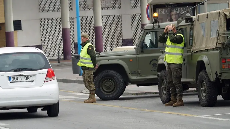 militares apaisada coronavirus