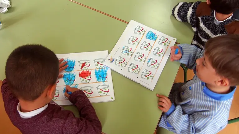 alumnos infantil