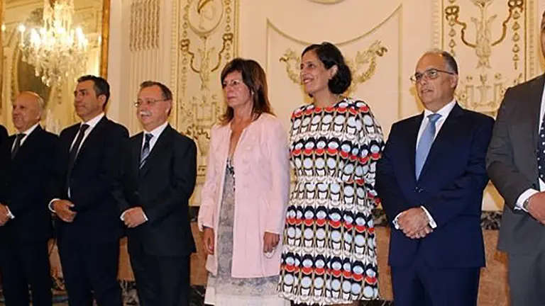 Foto de familia del Gobierno de Ceuta