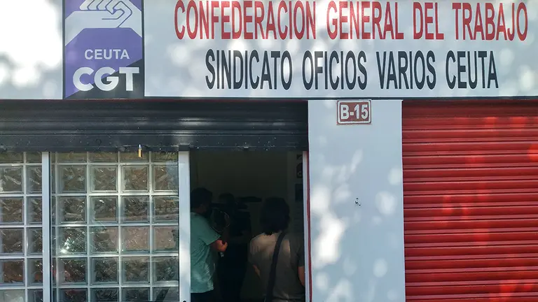 Sede del sindicato CGT