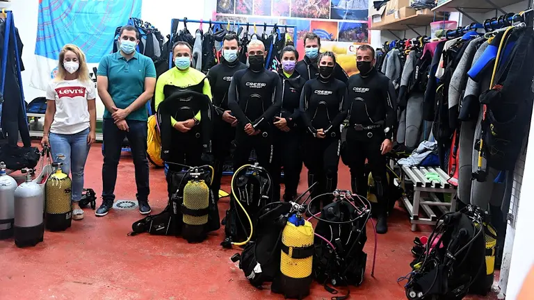 ceuta emociona burbujas submarinismo