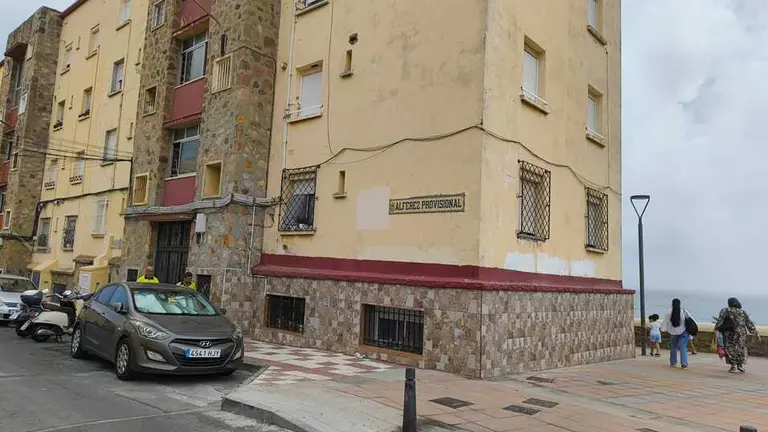 Vivienda de Alf&eacute;rez Provisional en la que se produjeron los hechos.