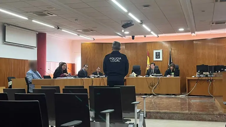 Un momento de la vista por el crimen de Parques de Ceuta.