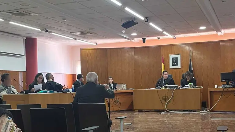 Un momento de la vista por el crimen de Parques de Ceuta.