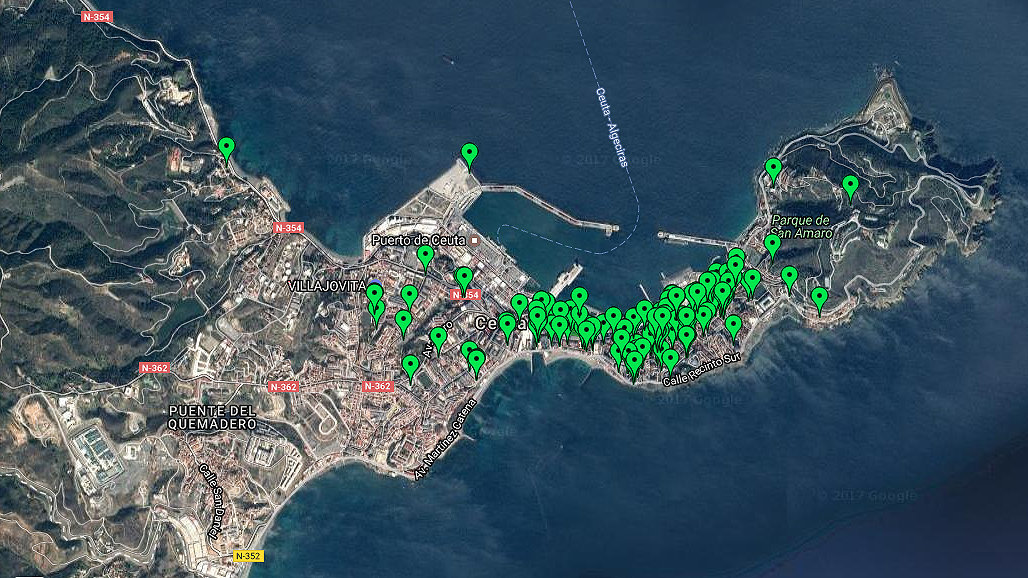 INTERVENCIONES ARQUEÓLOGICAS EN CEUTA