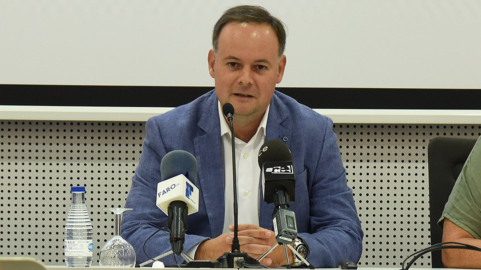 Javier Celaya, consejero de Educación y Cultura
