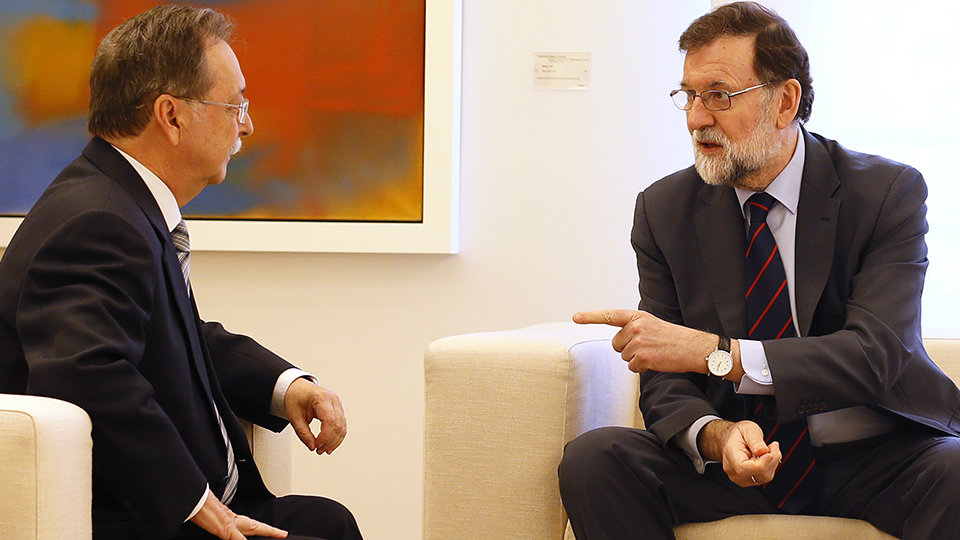 Mariano Rajoy Juan Vivas en La Moncloa 4