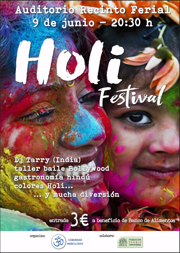 Holi Festival Vertical