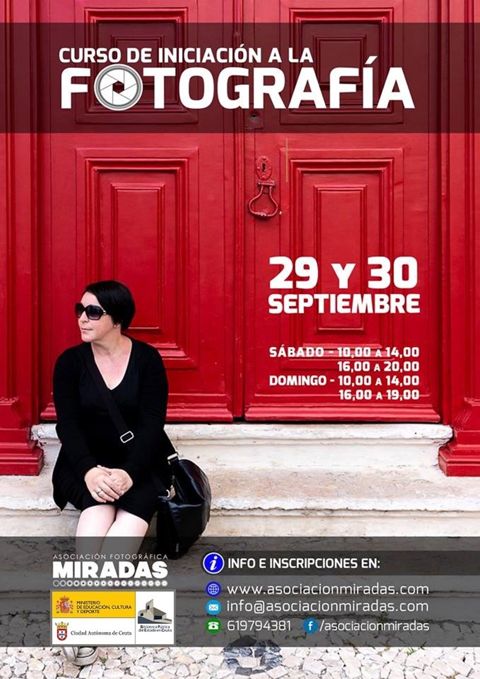 Cartel fotografía Miradas
