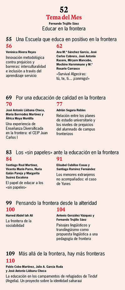 indice cuadernos pedagogía
