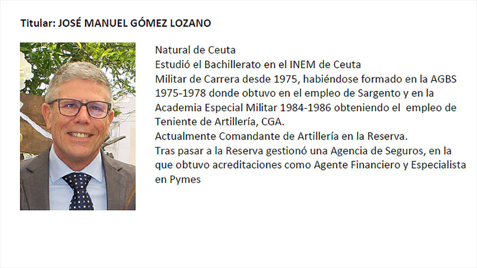 José Manuel Gómez Cs CV