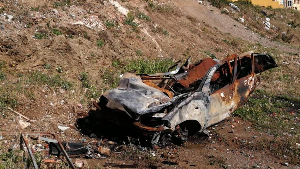 coche desguazado principe felipe