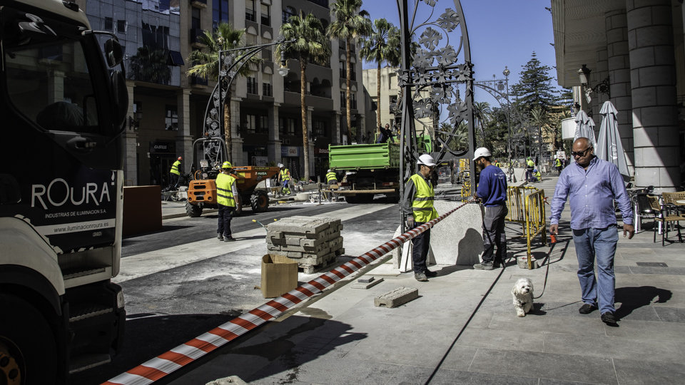Sprint final de las obras de la Gran Vía-2