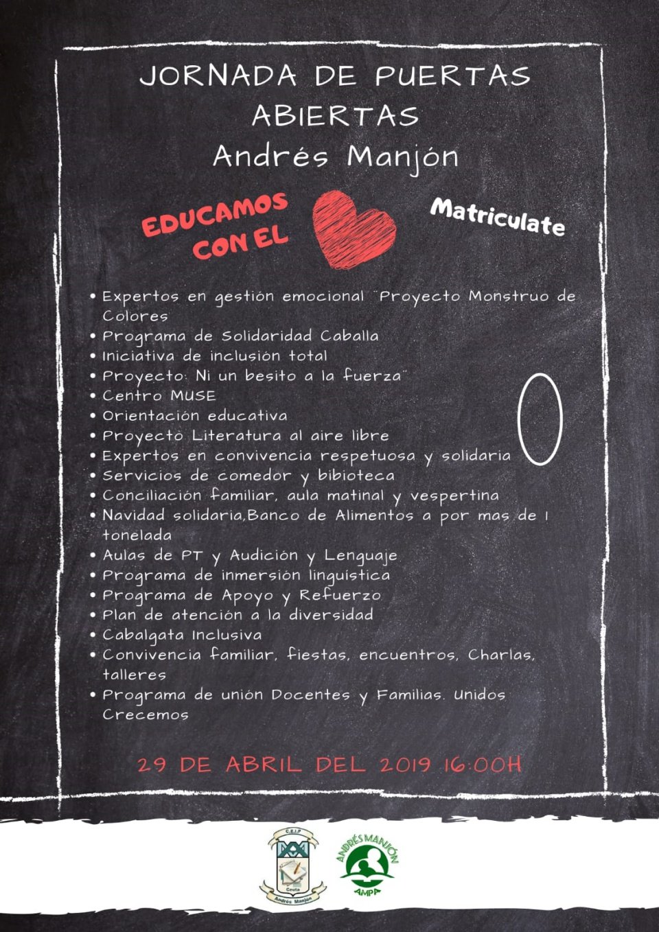 jornada puertas abiertas manjón