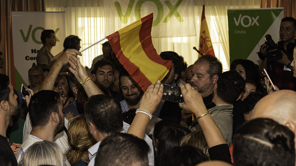 Santiago Abascal, VOX, en Ceuta (44 de 49)
