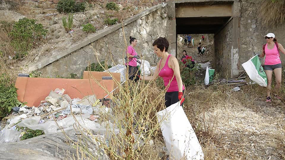Movimiento Ceuta sin Plástico limpieza 