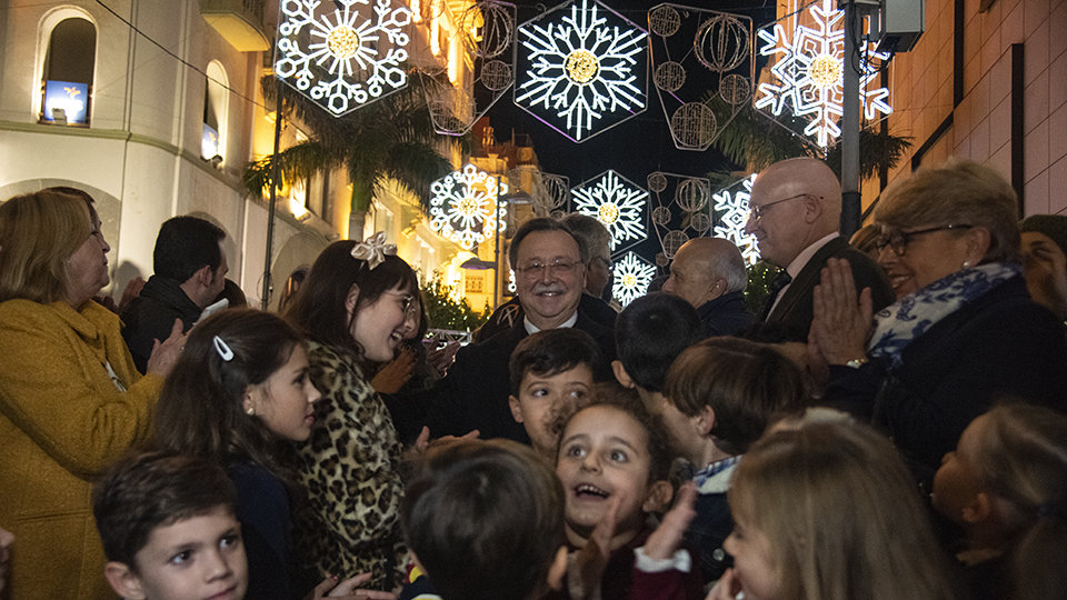 Encendido Luces de Navidad 2019 Paseo del Revellín Black Friday G