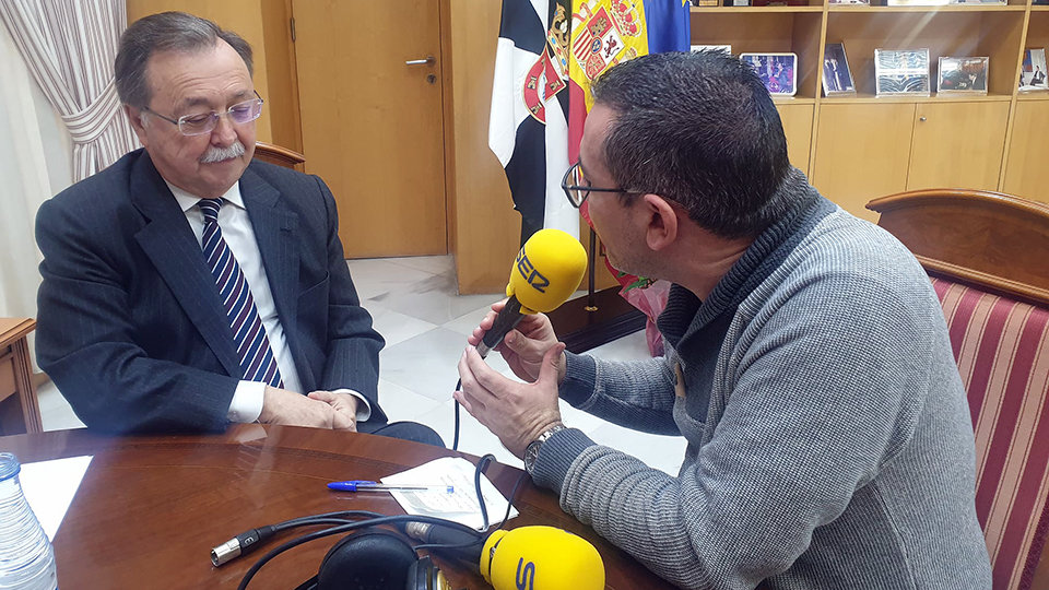 Juan Vivas y Antonio Martín durante la entrevista en Hoy por Hoy