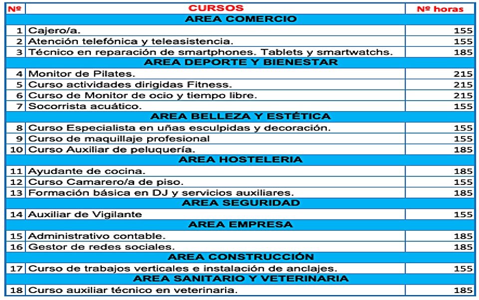 cursos cámara 2020