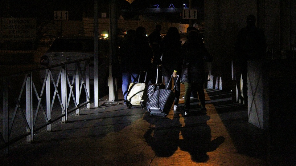 frontera noche cerrada
