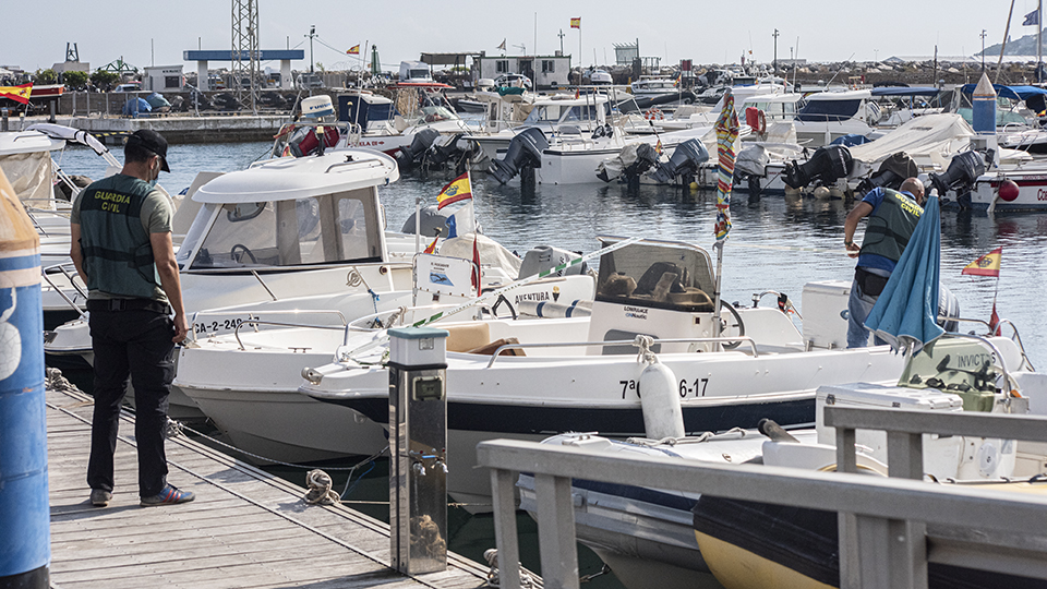 Guardia Civil  Operativo Puerto Deportivo