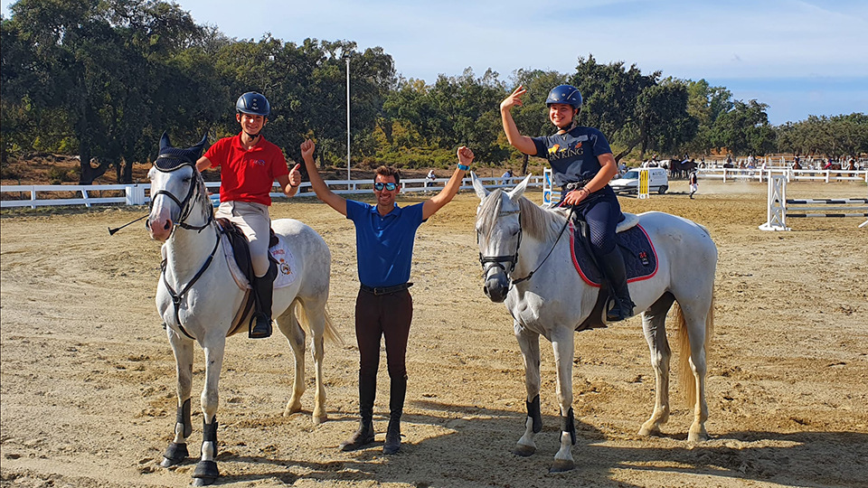 Jorgito Robledo, Jorge Ruiz Ramírez y Andra Cecchi
