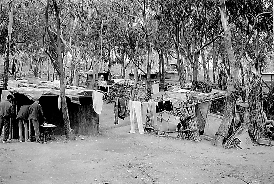 inmigrantes campamento