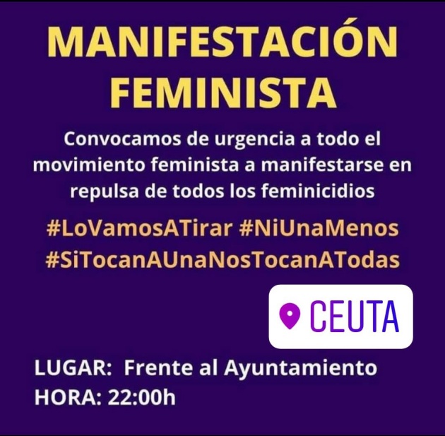 concentracion crimenes machistas plataforma feminista