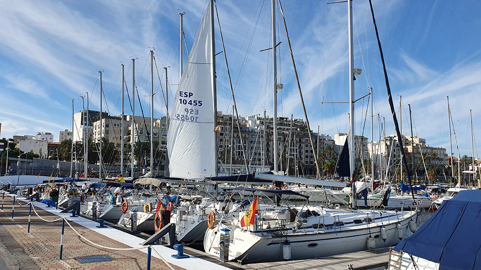 Puerto deportio de Ceuta