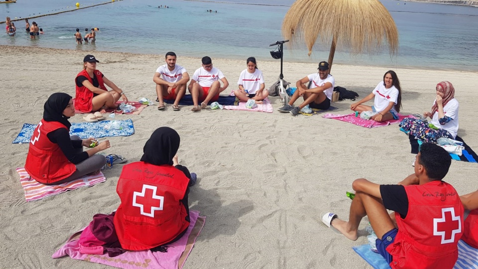 cruz roja playa juventud