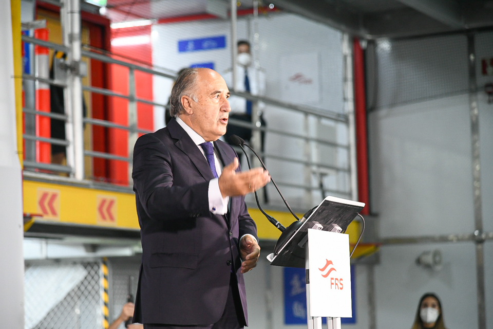 Inauguración del 'Levante Jet' a su llegada a Ceuta-46