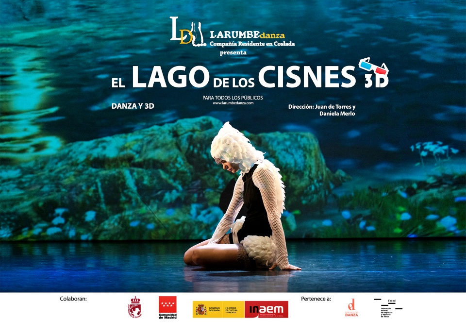 cartel lago cisnes