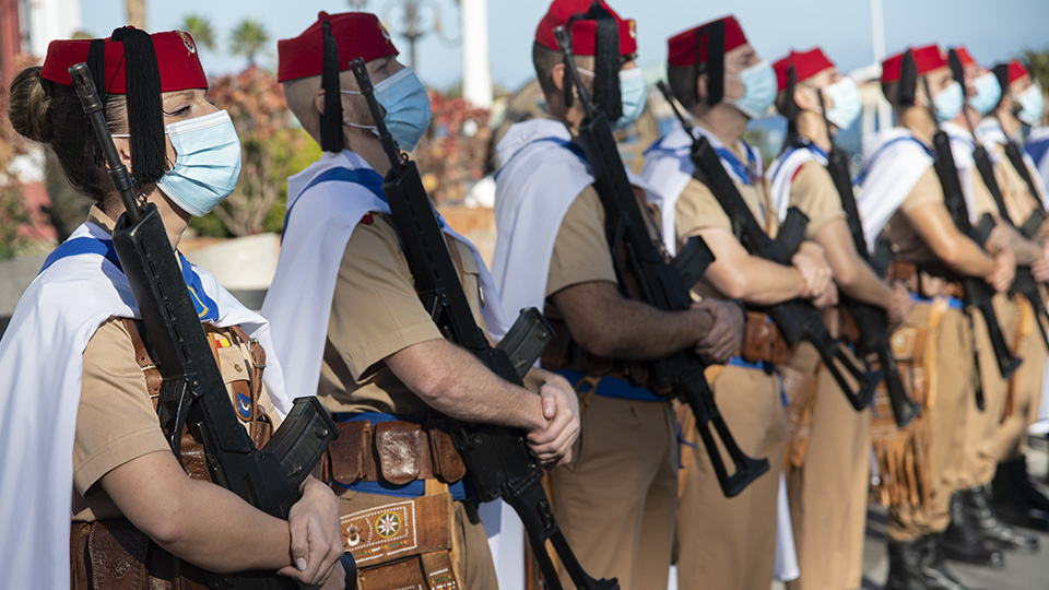 Regulares en la Pascua Militar