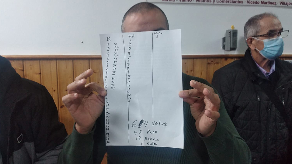 Resultado electoral