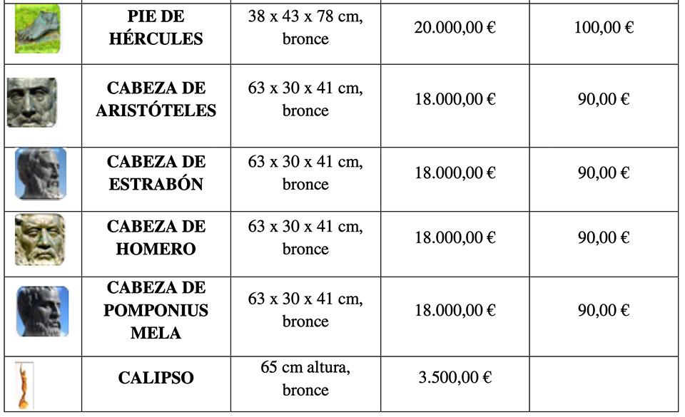 Esculturas mitología Serrán Pagán  2