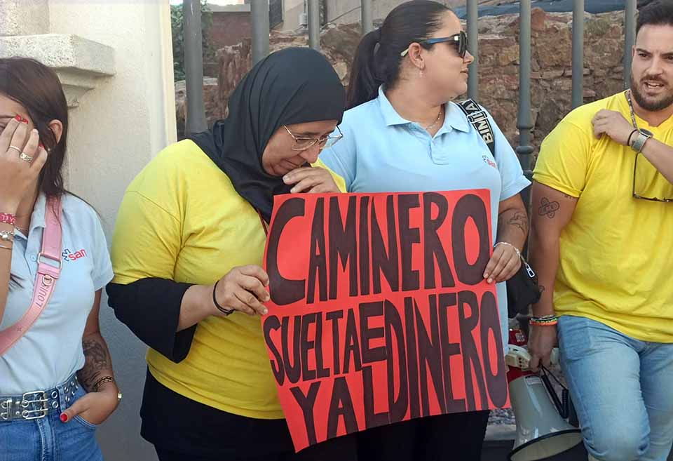 Protesta de la plantilla de SAMU