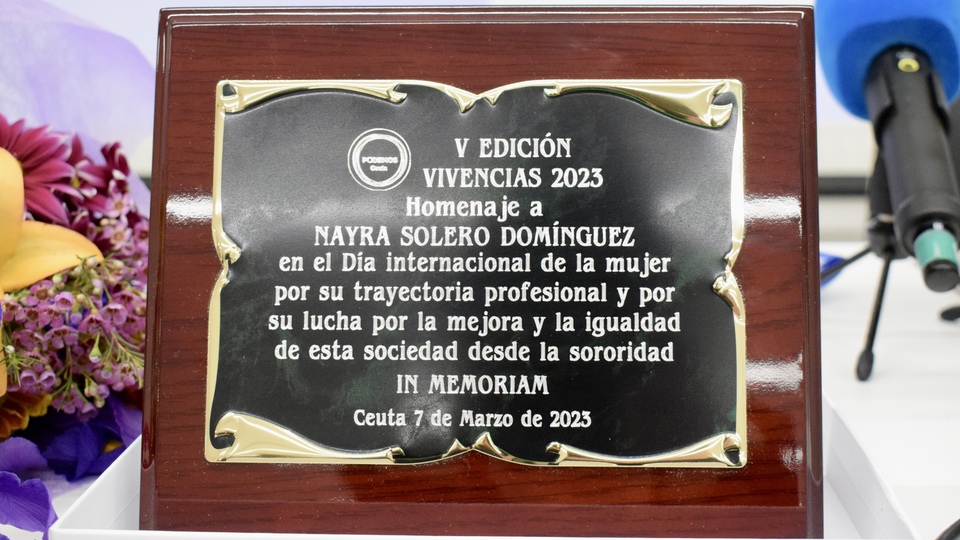 Podemos Premio Vivencias Nayra Solero