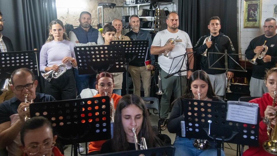 Local de ensayo de la banda de música de La Amargura