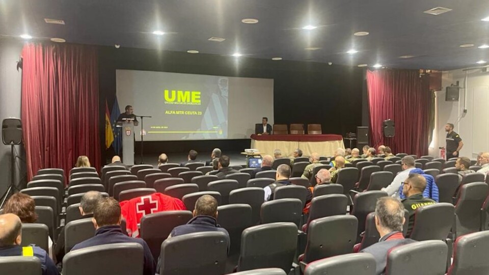 Reunión de coordinación y preparación para el 'ejercicio multirriesgo' de la UME
