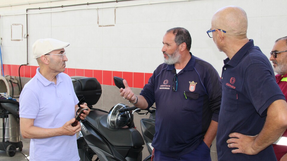 Visita de CCOO a las instalaciones de OBIMACE